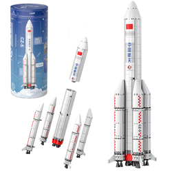 CaDA stavebnice Model Space Rocket Long March 5 Casci 76 cm 1500 kusů 