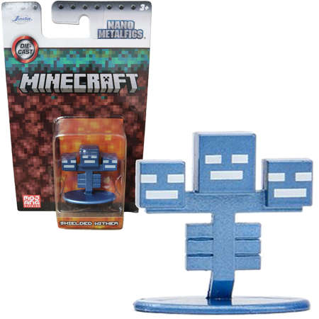 Minecraft kovová sběratelská figurka Untouchable Wither Nano Metalfigs 4 cm Jada