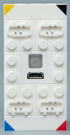 Cada C61082W Funkční RC cihly Bořek construction 1702 el. + Systém napájení pro dálkové ovládání rýpadla C61082W