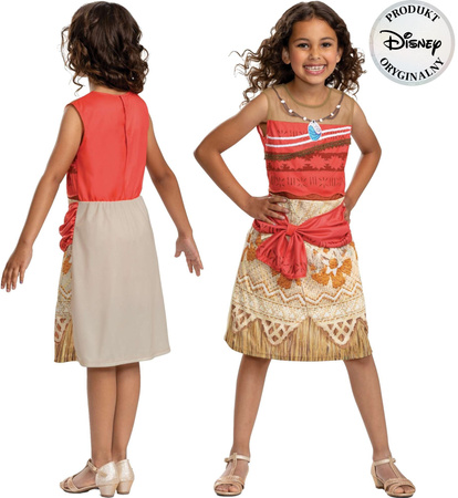 Disney kostým, karnevalový kostým Poklad z oceánu Vaiana 124-135 cm (7-8 let)