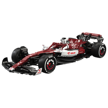 Stavebnice CaDA Alfa Romeo Formula 1 Team Orlen Racing Car Red 1868 dílků