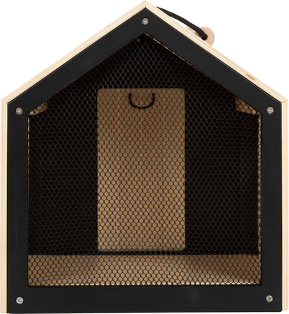 Dřevěná klecová králíkárna s výběhem + maskot králíka a příslušenství