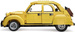 CaDA Stavební kostky žluté Citroen 2CV Town Car 1238 kusů 