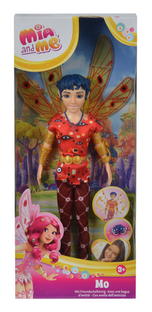 Mia i ja Lalka Mo wróżka z ruchomymi skrzydłami 23 cm + akces.
