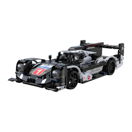 CaDA Building Blocks Dálkově ovládané velké sportovní auto 31 cm GT Sport Car 427 kusů RC Light LED