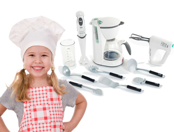 Sada dětského kuchyňského příslušenství Braun Klein 9625