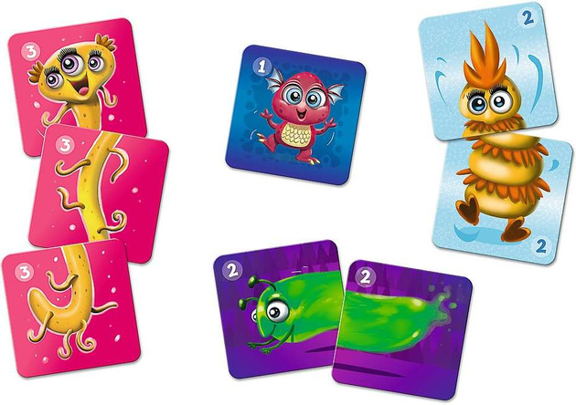 Paměťová hra memos classic Cute monsters