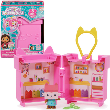 Gabby's Cat House pink minibox room 5 prvků Gabby's Dollhouse