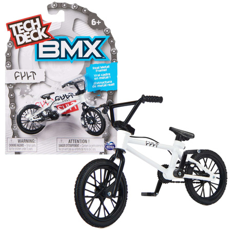 Tech Deck fingerbike BMX kolo Cult bílé