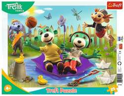 Treflik family 25 dílků puzzle v rámečku Ingenious Treflíci