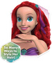 Deluxe Disney Princess Ariel Velká panenka pro česání a styling hlavy Malá mořská vílaMalá mořská víla +příslušenství