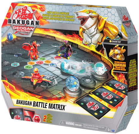 Bakugan Battle Matrix Arena Walk Geogan Rising + figurka a karty