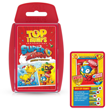 Winning Top Trumps SuperZings gra karciana PL