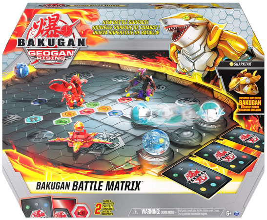 Bakugan Battle Matrix Arena Walk Geogan Rising + figurka a karty