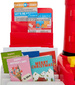 Hračka poštovní stojan na karty pro děti + příslušenství 30 položek