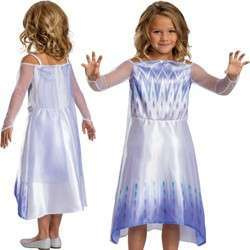 Disney Ledové království kostým, karnevalový kostým Elsa 109-123 cm (5-6 let)