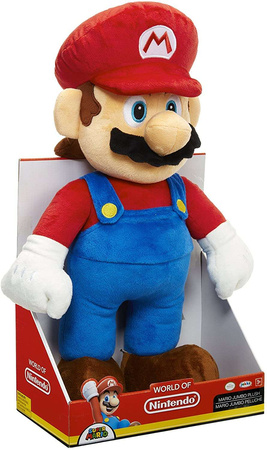 Jakks 64456 Super Mario plyšový maskot Mario 50