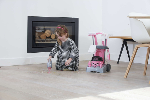 Dětský úklidový vozík s vysavačem a mopem Hetty Deluxe Casdon