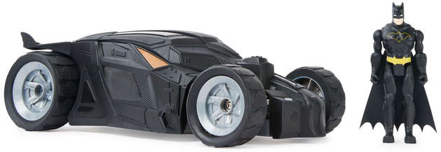 Batman RC auto Batmobile na dálkové ovládání a figurka DC Comics