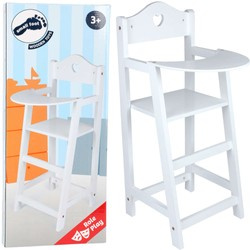 Dřevěná židle na krmení panenek