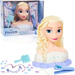 Luxusní princezna Disney Velká hlava pro styling a česání panenky Elsa Ledové království +příslušenství
