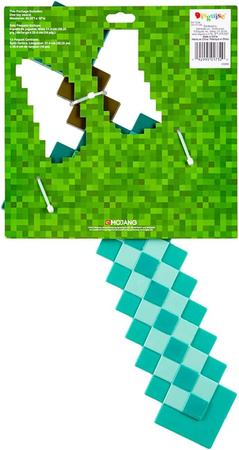 Diamantový meč Minecraft 51 cm pro karnevalový kostým