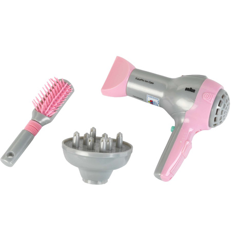 Fén Braun s difuzérem a kartáčem pro děti Klein