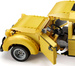 CaDA Stavební kostky žluté Citroen 2CV Town Car 1238 kusů 