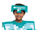 Kostým Minecraft, karnevalový kostým diamantové brnění 127-136 cm (7-8 let)