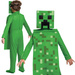 Halloween kostým Minecraft, kostým Creeper 127-136 cm (7-8 let)