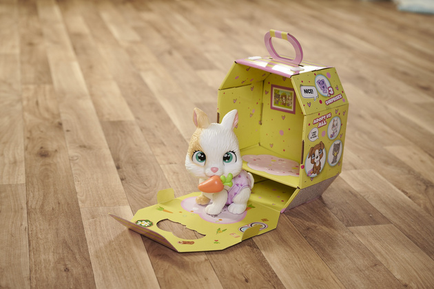 Interaktivní králíček Pamper Petz z plenkového gangu čůrá + příslušenství