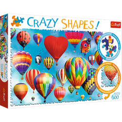 Trefl Puzzle Bláznivé tvary Barevné balónky 600 prvků