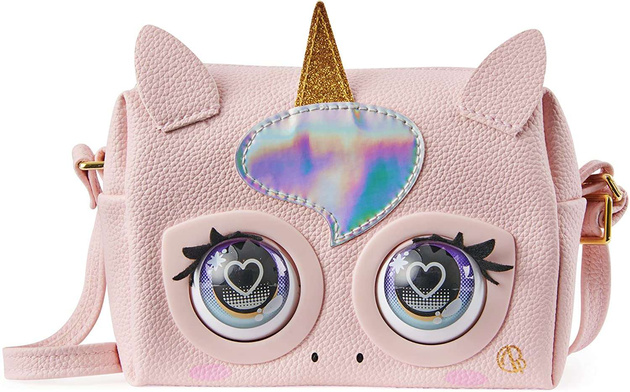 Interaktivní taška s očima a zvuky Purse Pets Glamicorn