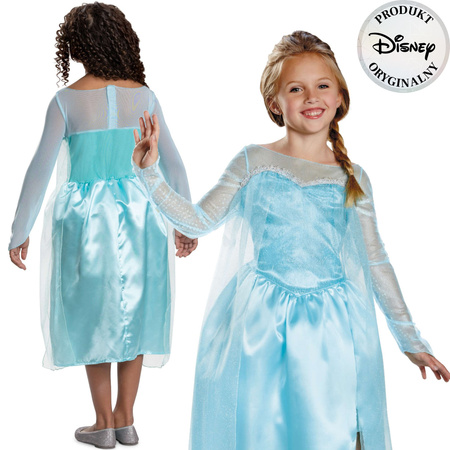 Disney Ledové království kostým, karnevalový kostým Elsa 94-109 cm (3-4 roky)