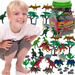 Divoká sada figurek dinosaurů v kontejneru 40 kusů