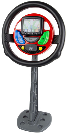 Pohyblivý volant simulátoru řízení světla zní Malý řidič Casdon