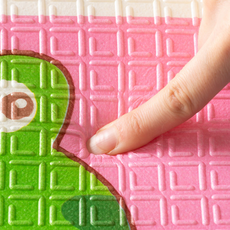 Humbi Oboustranná skládací vzdělávací podložka z pěny XPE 200x180x1