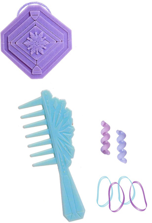 Disney princezna česání a styling hlavy panenky Elsa Ledové království +příslušenství