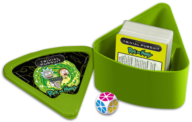 Trivial Pursuit Rick & Morty karetní kvízová hra 600 otázek