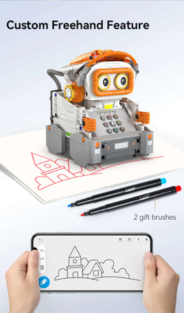 CaDA stavebnice PiccasBot malovací robot programovatelný interaktivní 461 kusů