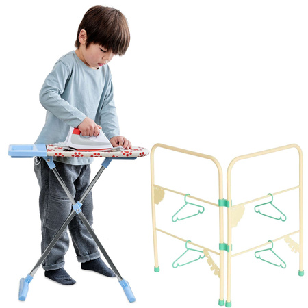 Žehlicí prkno žehlička a sušička pro děti Casdon bílé zboží