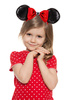 Disney Minnie Mouse kostým, flitrová čelenka do vlasů s mašlí