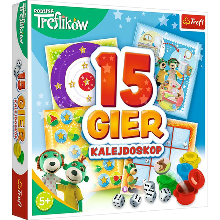 Trefl Treflíci Kaleidoskop sada 15 her