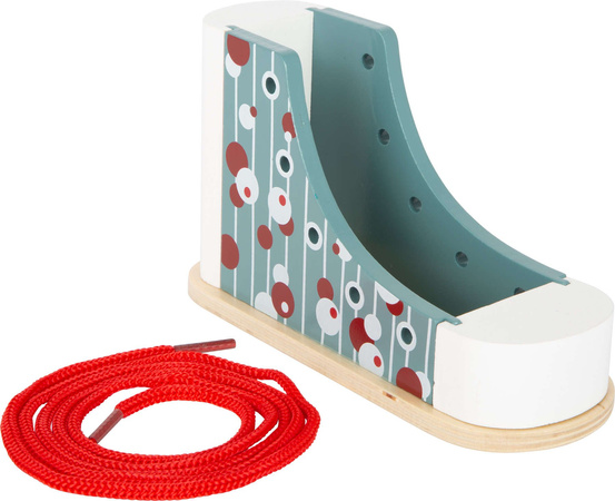 Malá noha 11887 Šněrovací bota vzdělávací hračka.