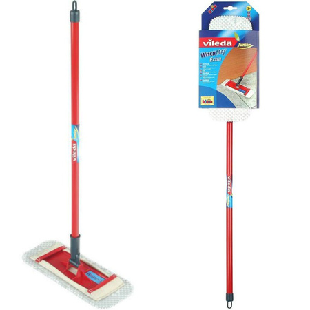 Dětský plochý mop s hračkami Vileda Klein 6723