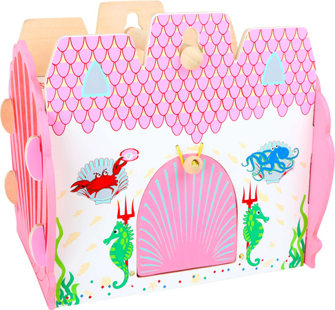 Dřevěná sada podmořského hradu s figurkami