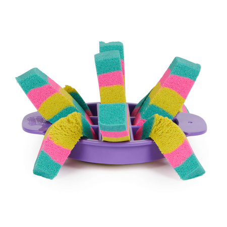 Kinetický písek Kinetic Sand Ultimate Sandisfying Set 3 barvy 10x příslušenství