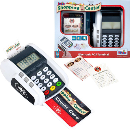 Platební terminál pro děti Účtenky z karet Prodejna hraček Klein Sound