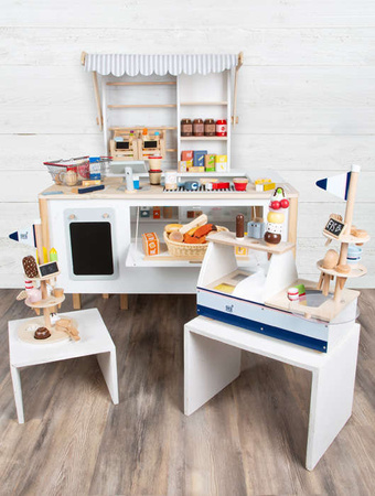 Chlebový koš dřevěné hrací potraviny