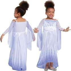 Disney Ledové království kostým, karnevalový kostým Elsa 109-123 cm (5-6 let)